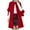 Red, variant on LEBONYARD Women's Fashion Turn Down Collar Wool Solid Color Long Length Loose Fitting Elbow Length Sleeve Cardign Trench Coat Casual Flap Pocket Coat