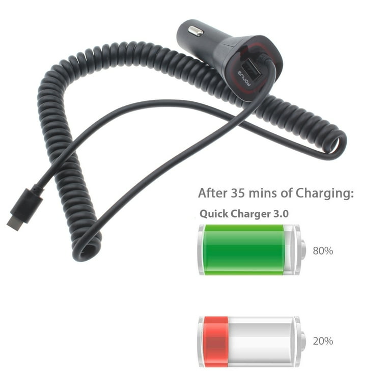 Fast Car Charger with Phone Mount TYPE-C DC Socket Adapter and