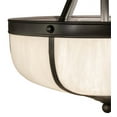 thumbnail image 4 of Meyda Tiffany 234504 Arts And Crafts 3 Light 18" Wide Semi-Flush Bowl Ceiling Fixture -, 4 of 7