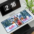 thumbnail image 3 of Hello Welcome Winter The Ski English Setter Snowy Day Desk Mat Full Keyboard Mouse Pad Dog Lover Large Mousepad - 13013, 3 of 5