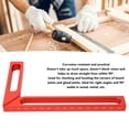 thumbnail image 4 of L Shape Carpenter Aluminum Alloy 90 Degree Square Right Angle Ruler for Woodworking, 4 of 8