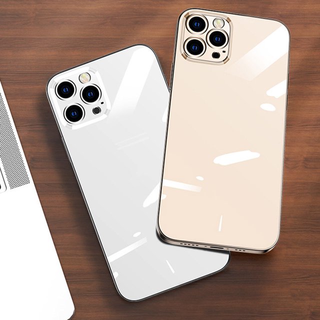 Étui de Téléphone Étui de Téléphone Mobile TPU Souple Étui de Téléphone Clair TPU Antichoc Étui Transparente, Remplacement pour iPhone 12 Pro