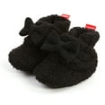 thumbnail image 3 of Generic Unisex Fleece Baby Booties, Soft Sole and Non Slip | Stay On Slipper Socks for Infant/Toddler Fleece Snow Boot, 3 of 7
