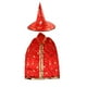 thumbnail image 2 of Disfraz de bruja de cuento de hadas para Halloween con capa roja para niños, 2 of 9