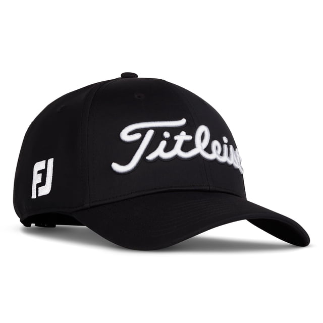 Gorra de golf Titleist Tour Performance para hombre, color blanco y negro