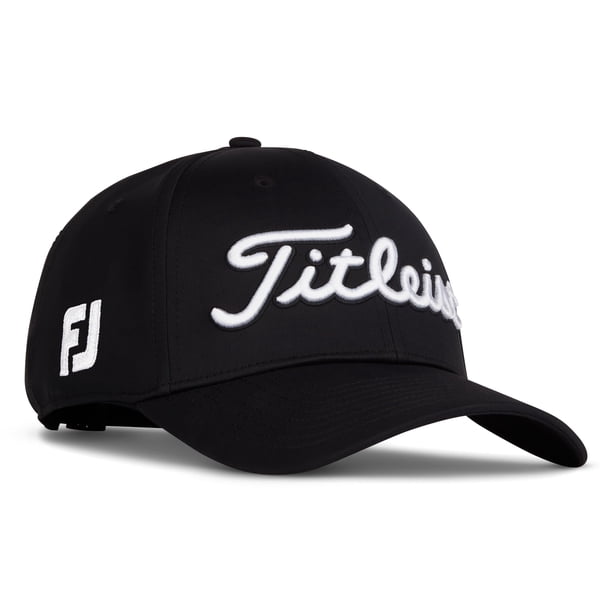 Gorra de golf Titleist Tour Performance para hombre, color blanco y negro