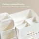 thumbnail image 3 of Organizador de maquillaje HBlife con soporte para brochas, blanco, 3 of 6