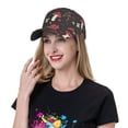 thumbnail image 6 of Kdxio Unisex Fly Agaric and Flowers Pattern Baseball Cap Unisex Washed Classic Adjustable Hat, 6 of 7