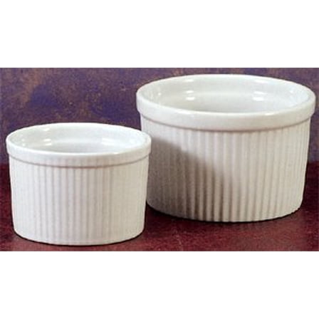 BIA Cordon Bleu Soufflé Dish - 12 oz - Deep - White