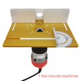 thumbnail image 3 of Labymos C8 Aluminium Router Table Insert Plate - Woodworking Benches Wood Router Flip Plate with, 3 of 8