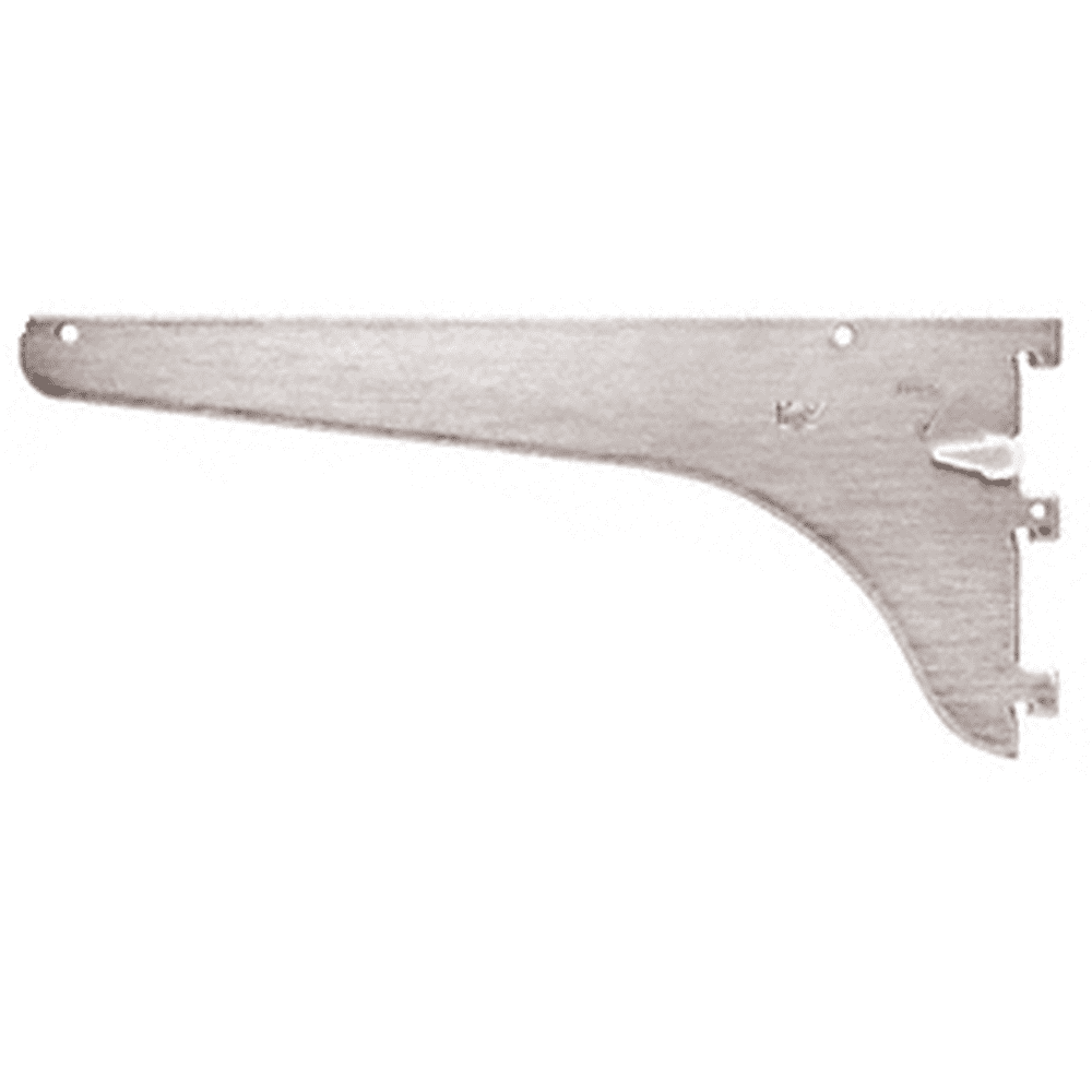 CRL 186LLA10 Anochrome 10" KV Adjustable HeavyDuty Steel Shelf Bracket