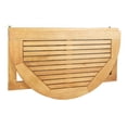 thumbnail image 4 of Safavieh Outdoor Collection Balcony Hanging Half Table, Natural, Owens, 4 of 8