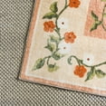 thumbnail image 4 of SAFAVIEH Martha Stewart Kyler Floral Machine Washable Area Rug, Rust/Gold, 9' x 12', 4 of 11