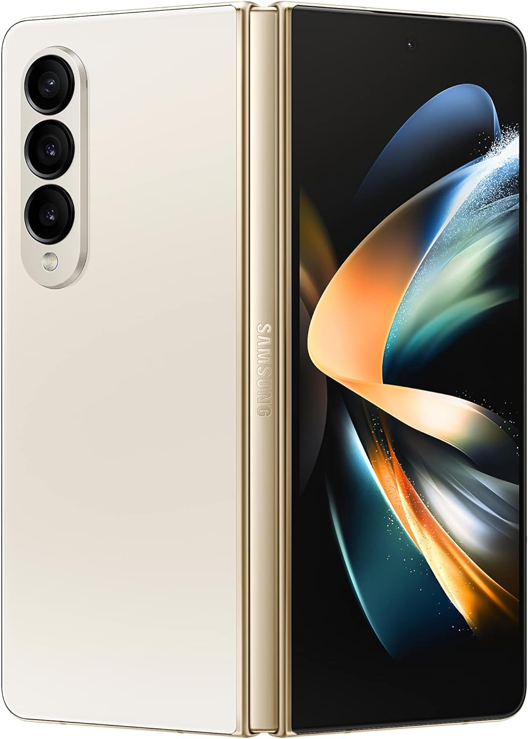 Restored Samsung Galaxy Z Fold 4 5G F936U1 512GB Factory Unlocked (Beige) Smartphone - (Refurbished)