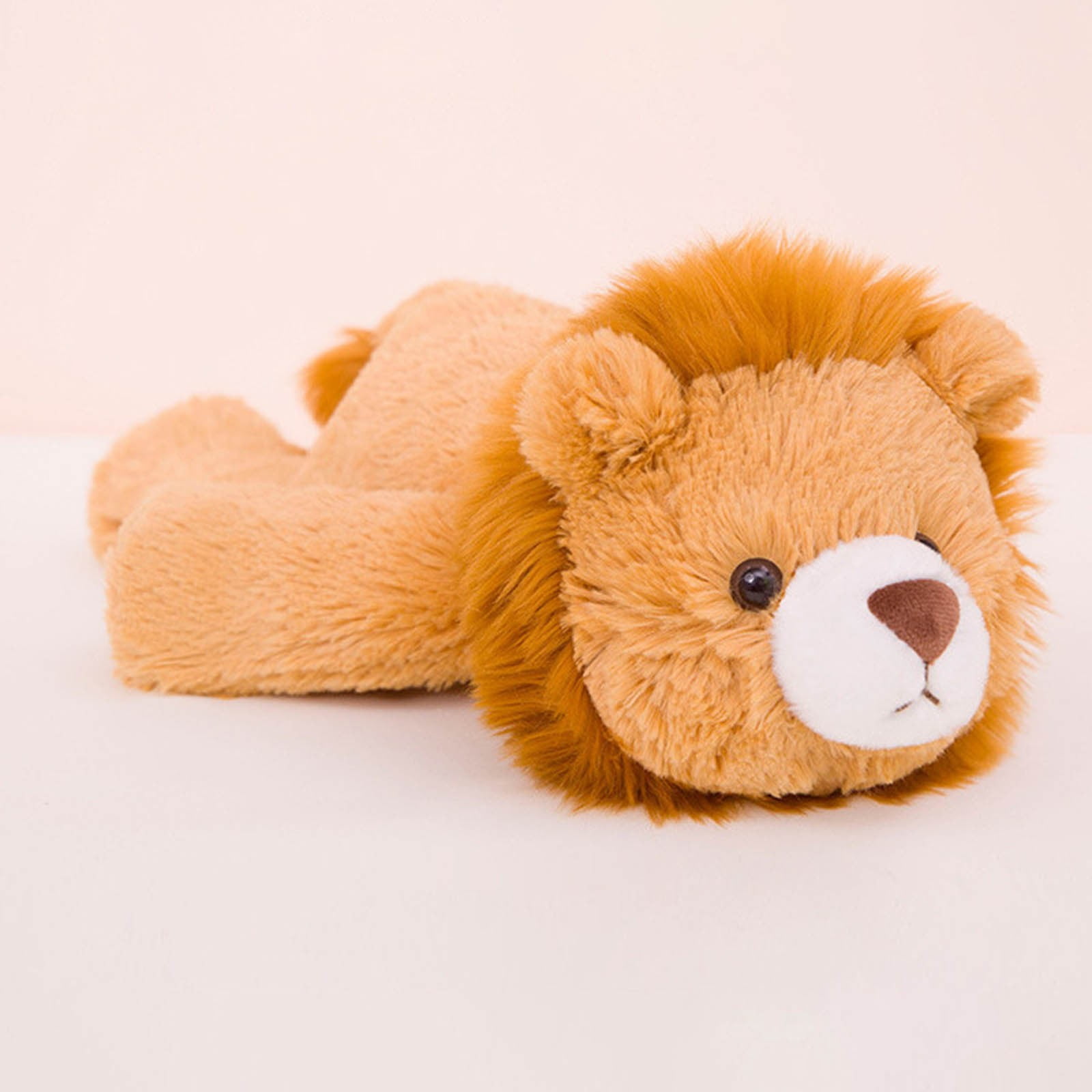 BJBSJSZ Sensory Comfort Plush Throw Pillow Toy, Lion Weighted Stuffed Animals, Plushies Hugging Toy Gifts for Kids & Adults