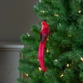 thumbnail image 5 of Northlight 9" Red Cardinal with Long Tail Clip-On Christmas Ornament, 5 of 5