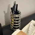 thumbnail image 3 of Soporte de Metal para Cepillos de Dientes de Acero Inoxidable, Estante para Artículos de Baño, Pasta de Dientes, Cepillo de Maquillaje, Estante para Almacenamiento-B, 3 of 5