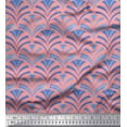 thumbnail image 1 of Soimoi Velvet Fabric Scales Geometric Fabric Prints By Yard 58 Inch Wide, 1 of 3