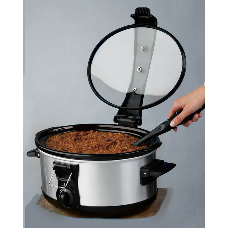 Hamilton Beach Stay or Go 6 Qt. Stainless Steel Slow Cooker
