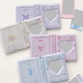 thumbnail image 4 of 3-Inch PVC Photo Card Album with Heart Cutout (40 Pockets) - Compact Idol Photocard Holder & Travel Memory Book, Multicolor, 4 of 7