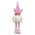 thumbnail image 1 of Bearachild Muñeca sin rostro Feliz Pascua, muñeca encantadora, regalos de Pascua para niños, decoración de conejito de Pascua para el hogar, mesa, Kits de decoración para fiestas Rojo con piernas Bearachild HA003433-01, 1 of 1
