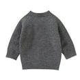 thumbnail image 2 of Infant Toddler Baby Boy Girl Cartoon Fall Winter Knit Tops Pullover Sweater, 2 of 10