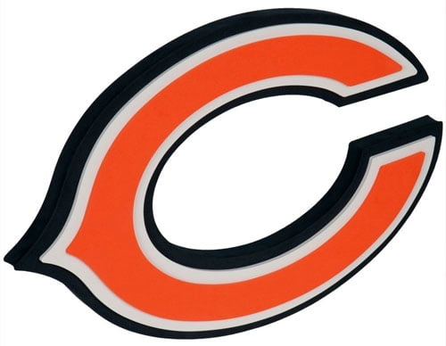 NFL Chicago Bears 3D Foam Logo 