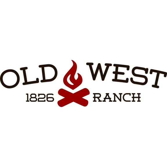 Custom Decals - Prices Reduced Old West - Kids Boys Bed Room - Sticker - Vinyl Wall 10x36"