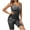 Black, variant on Miqool Shorts Bodysuit for Women Tummy Control Shapewear Seamless Body Shaper Sexy Butt Lifting Thigh Slimmer One Piece Bodycon Short Jumpsuit