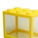 thumbnail image 5 of de Peces de Acuario, Bloques de Construcción Superpuestos Caja de Mascotas de Equipo de Acuario Ecológico de Escritorio Amarillo, 5 of 9