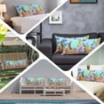 thumbnail image 6 of Teal Green Hummingbirds Body Pillow Covers 20"x54", Spring Watercolor Flowers Plant Soft Brushed Microfiber Breathable Throw Pillow Covers, Pillowcase with Zipper for Couch Sofa Bedroom Living Room, 6 of 9