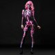thumbnail image 4 of Mono De Halloween Sexy Estampado Esqueleto Disfraz De Cosplay De Manga Completa Para Mujer, 4 of 4