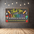 thumbnail image 4 of Colorful Teacher Banner Thank You Pencil Apple Classroom Decoration for School Celebration Teacher Appreciation, 4 of 7