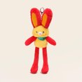 thumbnail image 3 of CSSAD Easter Bunny Toy Extendable Pull Funning Rabbits, Multicolor Stuffed Bunny Toy with Pull Up Ears, Pet Plush Bunny Doll Keychain Bag Gift Pendant for Kids, 3 of 5
