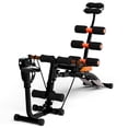 thumbnail image 5 of Fogcroll Ab Machine Ab Workout Bench Ab Crunch Machine Ab Exercise Equipment Multi-functional Adjustable All-in-One Total Body Workout Multi Gear Adjustment for Home Gym, 5 of 13