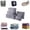 Gray, variant on 6-Piece Travel Packing Cubes Set, Waterproof Suitcase Organizer Bags for Clothes & Toiletries,Navy
