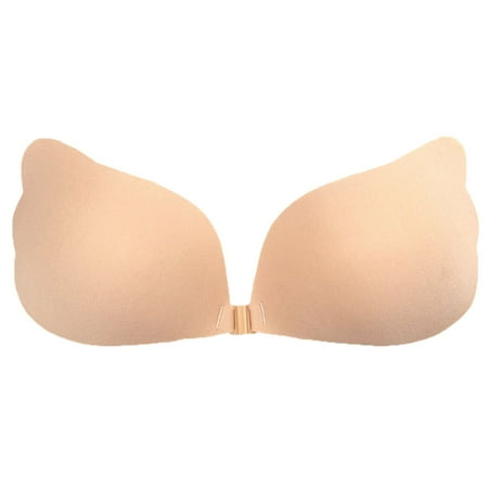 UoCefik Push Up Sticky Bra for Women  Reusable Invisible Bra Backless Strapless Bra Adhesive Bra Khaki B