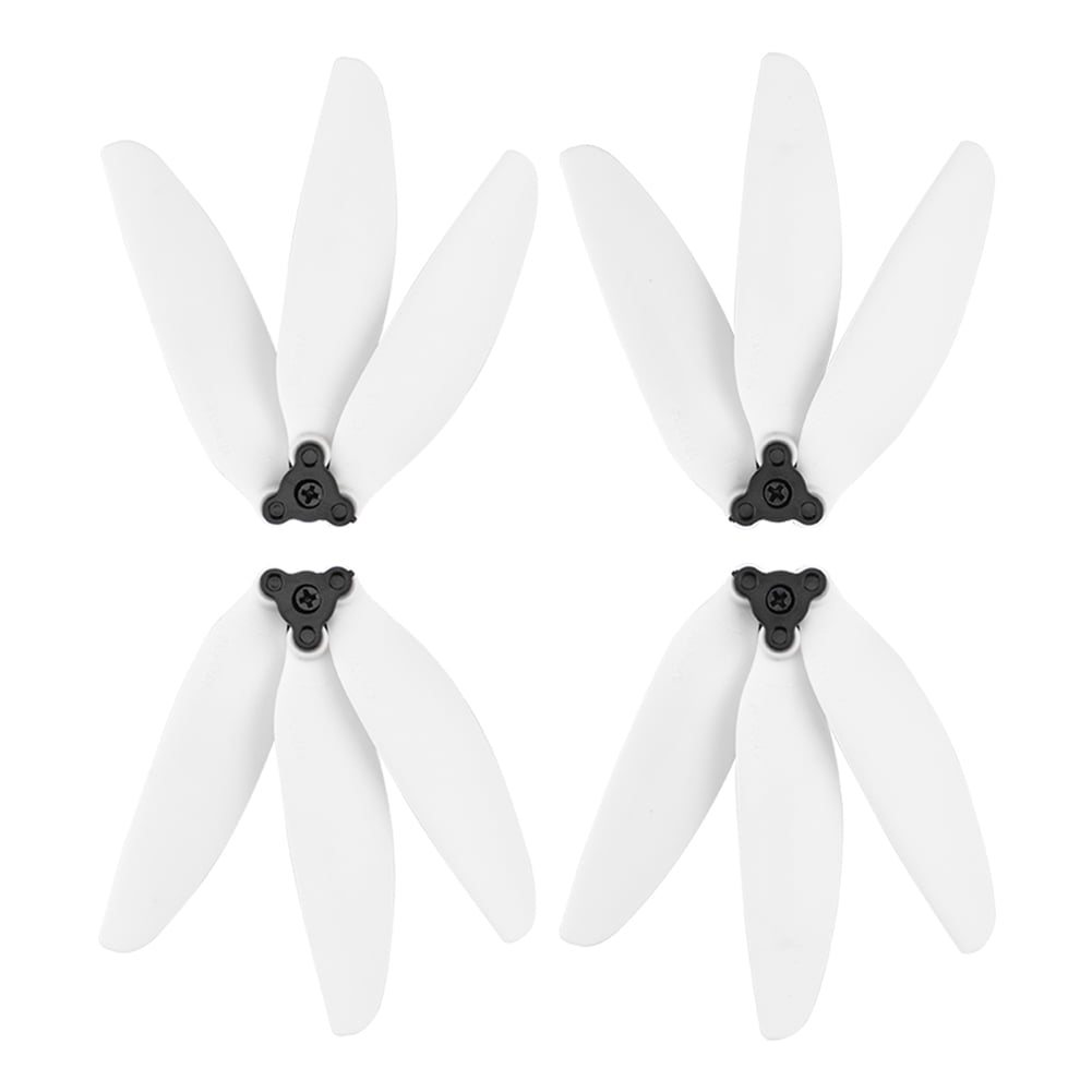 2 Pairs 3-Blades Quick Release Propellers for DJI Mavic Mini 2/Mini White 