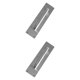 thumbnail image 2 of Manijas de puerta resistentes con tornillo de montaje, manijas de placa de puerta de empuje convenientes, manijas de empuje para restaurantes, 2 uds. 30cm x 8cm x 012cm, 2 of 8