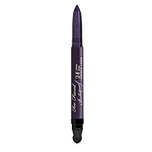 - Too Faced Bulletproof 24-Hour Wear Eyeliner Pencil Purple Rain .04 Oz