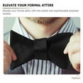 thumbnail image 4 of 2pcs Bowtie For Men Polyester Men Classic Bowtie Tuxedo Wedding Suit Accessory, 4 of 9