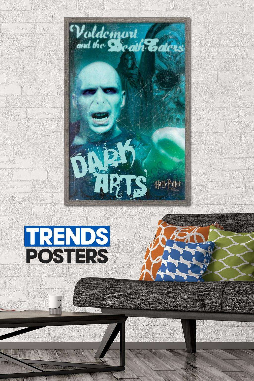 Harry Potter and the Order of the Phoenix - Dark Arts Wall Poster, 22.375" x 34", Framed