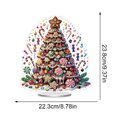thumbnail image 2 of Decoraciones Escritorio Kit Adornos Navidad Acrílico Forma Especial para Oficina en El, 2 of 9