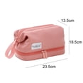 thumbnail image 2 of Bolsa de maquillaje de viaje de gran capacidad., 2 of 5
