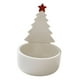 thumbnail image 3 of Portavelas navideño de cerámica pequeño para velas de té Estrella Roja, 3 of 9