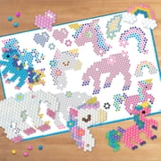 Aquabeads Mystic Unicorn Set, Complete Arts & Crafts Bead Kit for Children - over 1,500 beads, three keychains and display stand