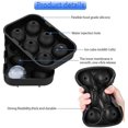 thumbnail image 3 of Silicone Ice Cube Tray,Geyueya Home Giant Ice Cube Mold Cubes Round An, 3 of 5