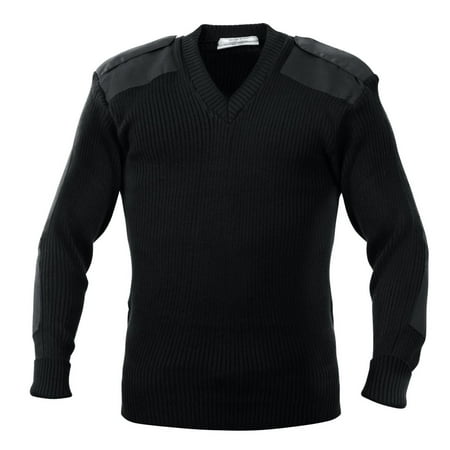 Mens Classic V-neck Sweater - GI Acrylic V-Neck Commando Sweaters