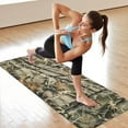 thumbnail image 6 of Autumn Camo Tree Branches Pattern Hot Yoga Mat Towel Non Slip for Hot Yoga - Quick-Drying Yoga Mat Cover with 4 Corner Pockets with Travel Bag - Hot Yoga Towel Non Slip 70"x26", 6 of 6