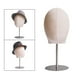 thumbnail image 3 of Soporte de exhibición de moda para modelo de sombrero de cabeza de maniquí con tapas de Base de acero inoxidable, soporte de almacenamiento para estil, 3 of 7